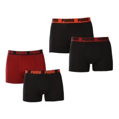 Puma 4PACK pánske boxerky viacfarebné (701227791 010) - veľkosť M