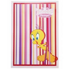 Looney Tunes Tweety notes A4 ružový Swings!