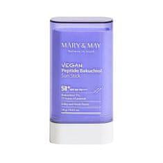 MÁRY & MAY Opaľovacia tyčinka SPF 50+ Vegan Peptide Bakuchiol (Sun Stick) 18 g