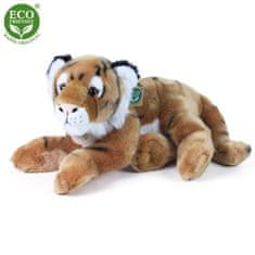 Rappa Plyšový tiger ležiaci 36 cm ECO-FRIENDLY