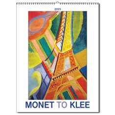 Spektrum Grafik Nástenný kalendár Monet to Klee 2025