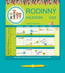 Spektrum Grafik Nástenný kalendár Rodinný kalendár 2025