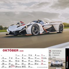 Spektrum Grafik Nástenný kalendár Sports Cars 2025