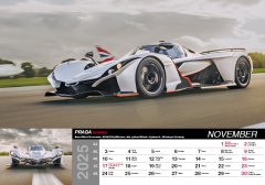 Spektrum Grafik Nástenný kalendár Fast cars 2025