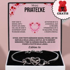 Lovilion Mojej priateľke – Vždy si ma ponechaj vo svojom srdci | JULIET + GRATIS LOVEBEAR