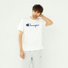 Champion Tričko biela XL Reverse Weave Script Logo Crewneck