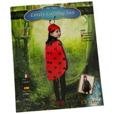 Ikonka Karnevalový kostým Ladybird veľkosť S