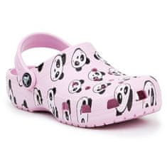 Crocs Dreváky ružová 23 EU Classic Panda Print Clog JR