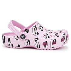 Crocs Dreváky ružová 23 EU Classic Panda Print Clog JR