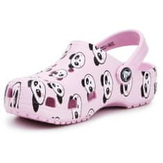 Crocs Dreváky ružová 23 EU Classic Panda Print Clog JR