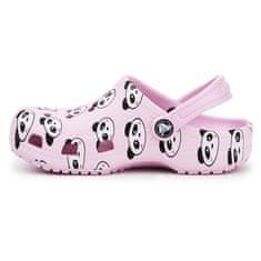 Crocs Dreváky ružová 23 EU Classic Panda Print Clog JR