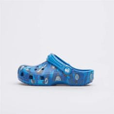 Crocs Dreváky modrá 25 EU Classic Shark Clog PS