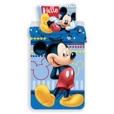 Jerry Fabrics Obliečky Mickey 004 Hello 140x200, 70x90 cm