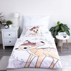 Jerry Fabrics Obliečky do postieľky Bambi Beige baby 100x135, 40x60 cm