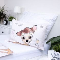 Jerry Fabrics Obliečky do postieľky Bambi Beige baby 100x135, 40x60 cm