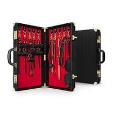 Easytoys Bedroom Fantasies Bondage Suitcase PU Leather (11 kusov), sada pre pokročilých bdsm