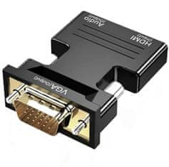 APT  Konvertor VGA D-SUB AUDIO DO HDMI