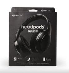 BOOMPODS  Headpods Pro2 bezdrôtové slúchadlá čierne