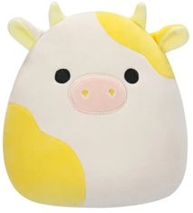 Squishmallows Žlutobílá kráva Bodie