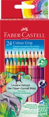 Faber-Castell Pastelky akvarelové Colour Grip 24 farebné set