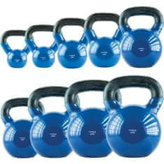 HMS kettlebell pokrytý vinylom KN 8 kg