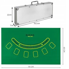 Malatec 23529 Poker set 500 žetonů HQ