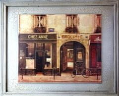 shumee Obraz Vintage Paris Shop 46x56 cm - súčasť série dvoch obrazov