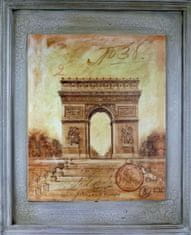 shumee Starožitný obraz - Arc de Triomphe, 46 x 56 cm - Limitovaná edícia