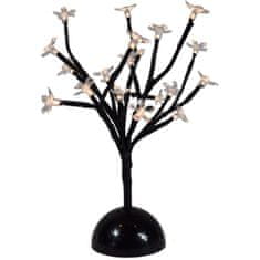 shumee Batériový LED Bonsai Tree, 20 LED, čierna farba, pre vnútorné použitie