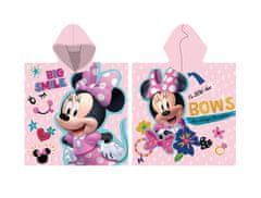 Sun City Detské pončo Disney Minnie smile , zábavný tím 55/110cm