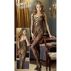 Mandy Mystery Čierny overal Catsuit - M/L