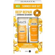 SANTE Naturkosmetik Vlasový balíček DEEP REPAIR šampón a kondicionér