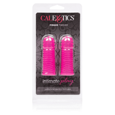 CalExotics Návleky na prst Intimate Play Finger Tingler Pink - Ružová