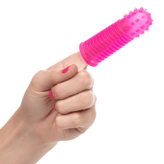 CalExotics Návleky na prst Intimate Play Finger Tingler Pink - Ružová