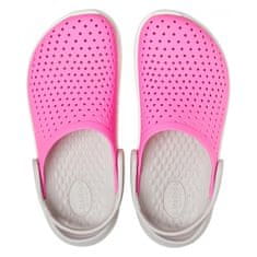 Crocs Dreváky ružová 33 EU Literide Clog Kids