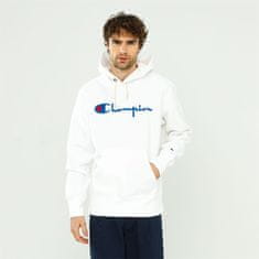 Champion Mikina biela 183 - 187 cm/L Reverse Weave Script Logo Hooded Sweatshirt