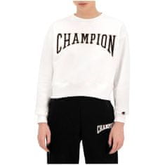 Champion Mikina biela 168 - 172 cm/M Collegiate Logo Blend Cropped