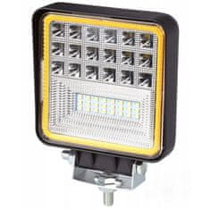 Verk  12244 Pracovné svetlo hranaté 42 LED, 126 W, IP67