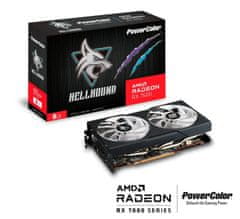 PowerColor TUL Hellhound AMD Radeon RX 7600 8GB GDDR6