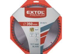 Extol Premium Kotúč pílový s SK plátky, O 350x3,3x30mm, 54T