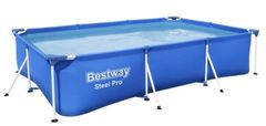 Bestway 56411 Steel Pro Frame bazén s konštrukciou 300 x 201 x 66 cm s kartušovou filtráciou 12071