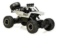 KIK KX7501_2 RC auto Rock Crawler 1:12 4WD METAL strieborné