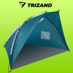 Trizand 20975 Plážový stan 220 x 120 x 120 cm 16600 modro-biely