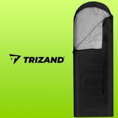 Trizand 21084 Turistický spací vak 2v1 čierny