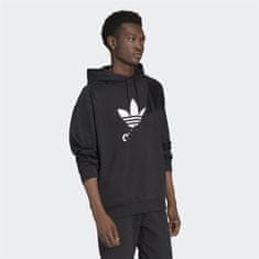 Adidas Mikina čierna 182 - 187 cm/XL Hanorac