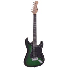 Dimavery ST-203, elektrická gitara, greenburst