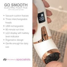 RIO GO SMOOTH ELECTRIC FOOT FILE WITH VACUUM ACTION