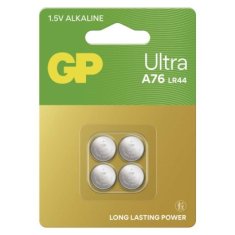 GP Alkalická gombíková batéria GP Ultra LR44 (A76U)