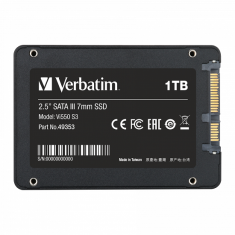 Verbatim SSD Interný disk 2.5&quot; SATA III Vi550 S3, Solid State Drive 1TB 49353