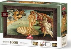 Art puzzle Puzzle s rámom a lepidlom 3v1 Zrodenie Venuše 1000 dielikov